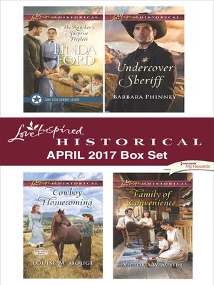 Love Inspired Historical April 2017 Box Set - ebook